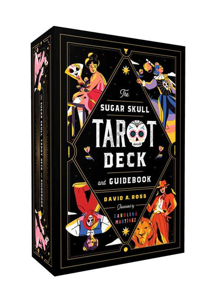 Sugar Skull Tarot Deck and Guidebook by David A Ross