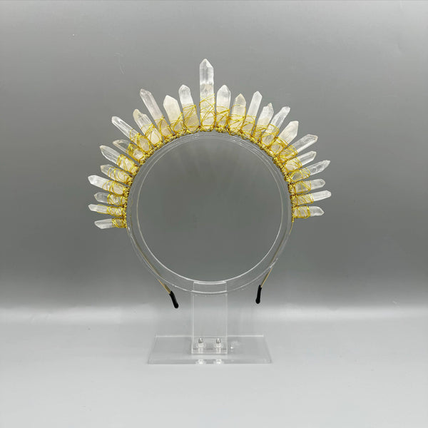 Irregular Quartz Wrap Headband