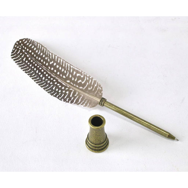 Quill Ballpoint Pen & Stand Set