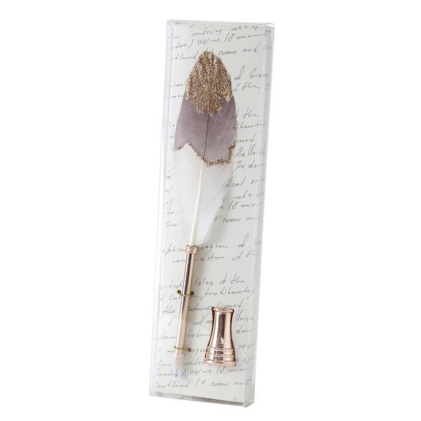 Quill Ballpoint Pen & Stand Set