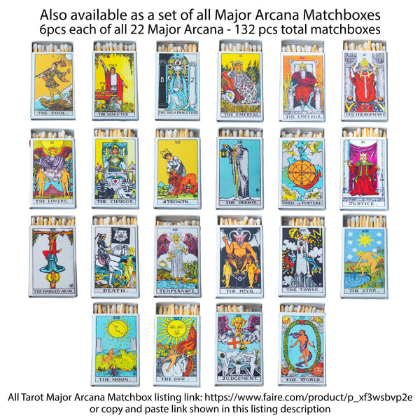 Tarot Matchbox - The Empress • Accessories for your Candles