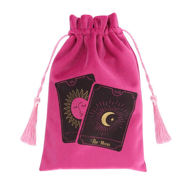 14184 6PC Tarot Cards Drawstring Pouch Pack