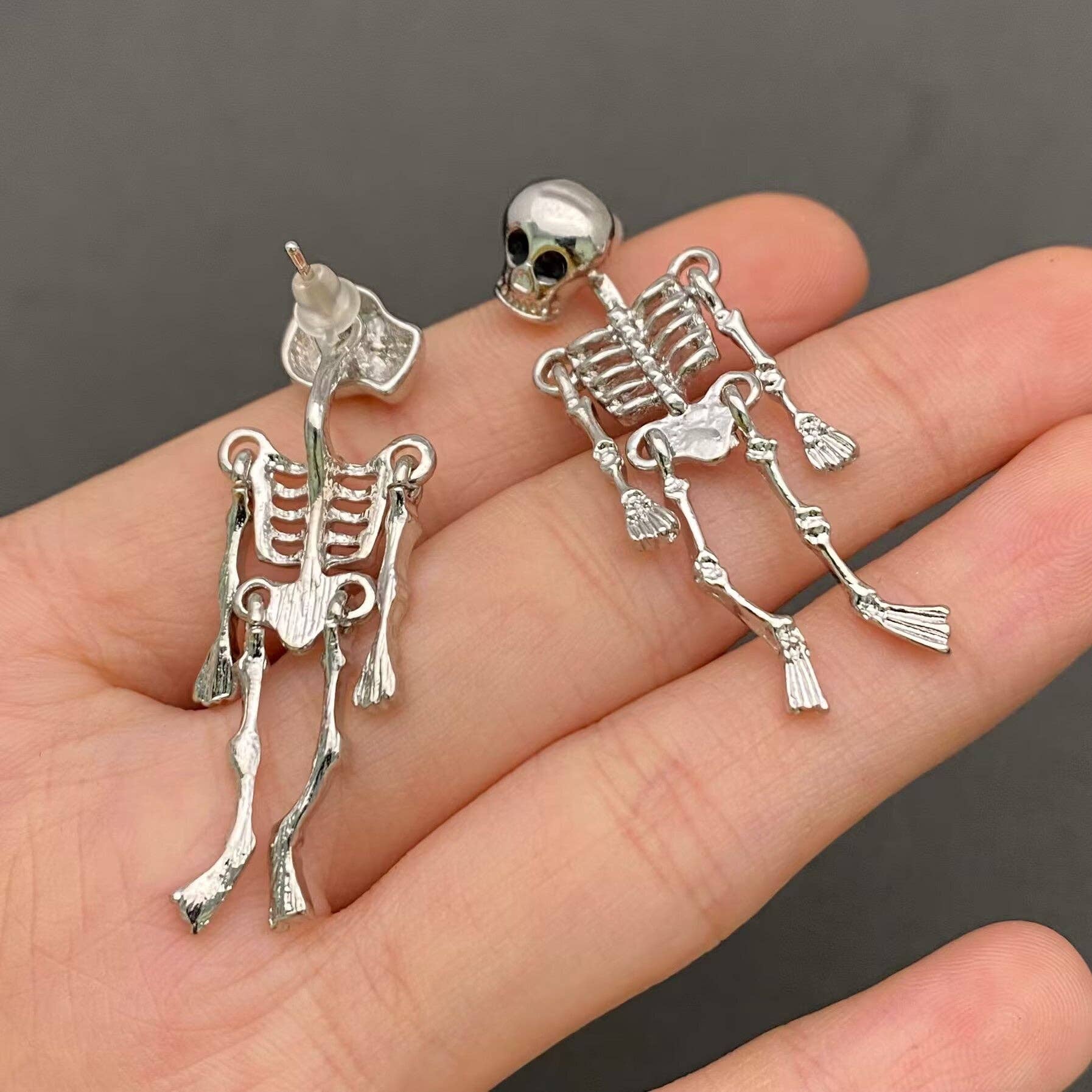 Halloween Skull Dangle Earrings GT Bottom Of The Cup halloween-skull-dangle-earrings-gt-bottom-of-the-cup