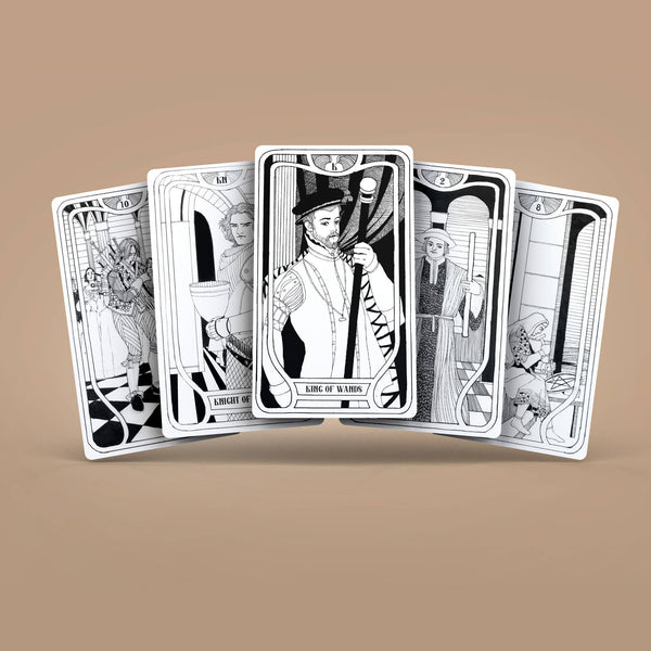 USA SELLER | Royal Court Tarot 78+2 Extra Cards Deck