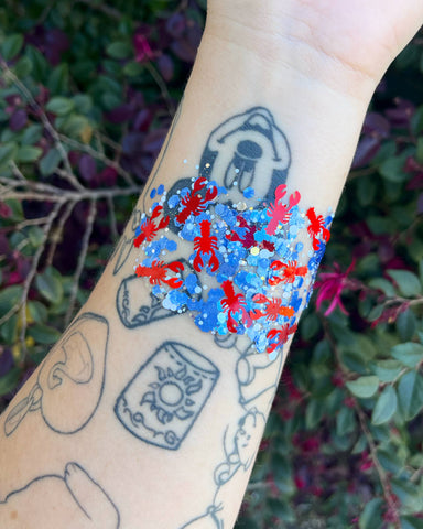 Crawfish Boil Face and Glitter Gel