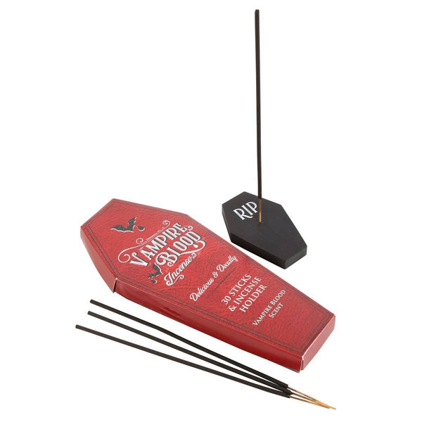 15819 18PC Vampire Blood Coffin Incense Display Pack