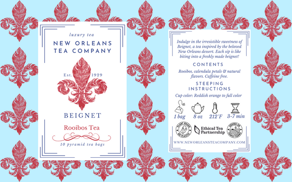 Beignet (Pyramid Tea Bags)