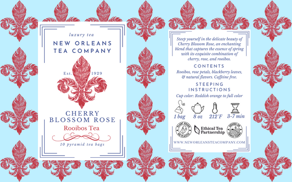 Cherry Blossom Rose (Pyramid Tea Bags)