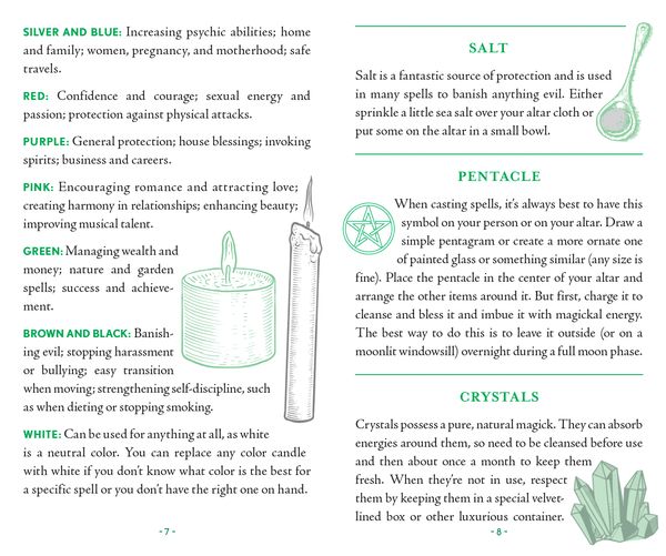 Wiccapedia Spell Deck by Leanna Greenaway