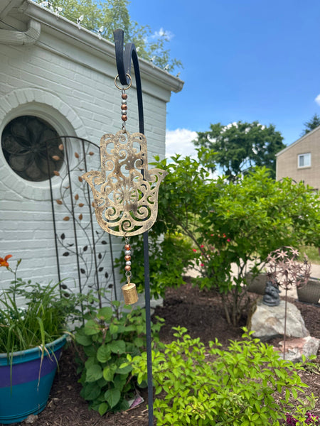 Hamsa Hand Wind Chime