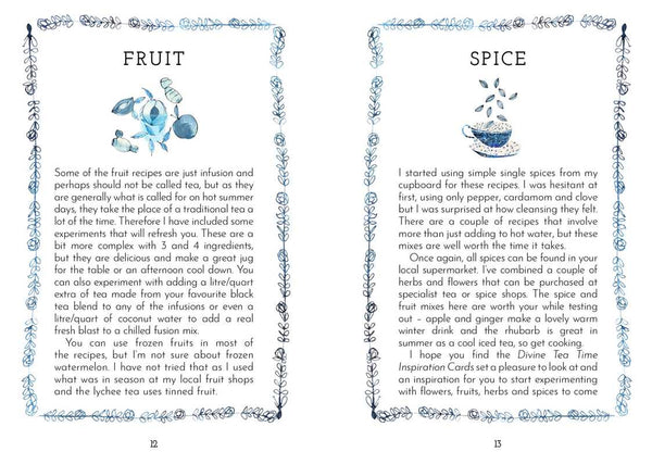 Divine Tea Time Inspiration Cards by Tracy Loughlin