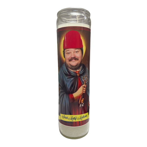 Matty Matheson Devotional Prayer Saint Candle
