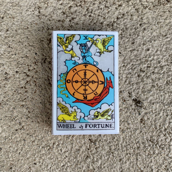 Tarot Matchbox - Wheel of Fortune - Candle Accessories