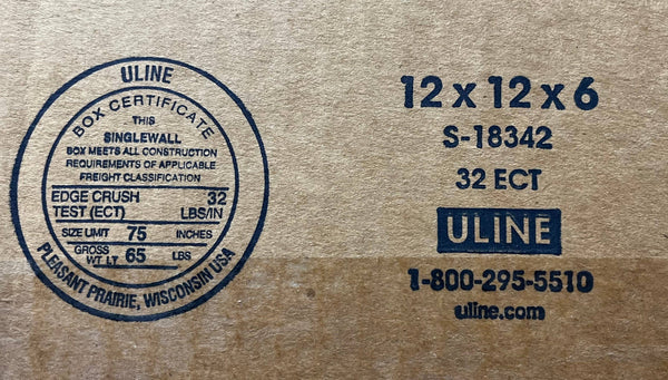 12x12x6 (32 ect) | 10 BOX BUNDLE