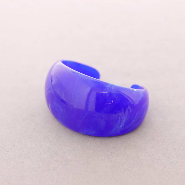 Rigid Open Resin Bracelet