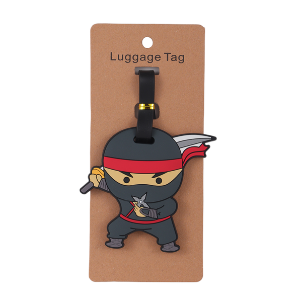 Ninja Silicone Luggage Tag (12/300)