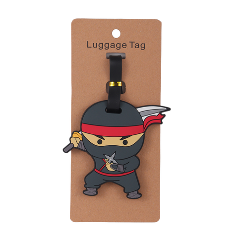 Ninja Silicone Luggage Tag (12/300)