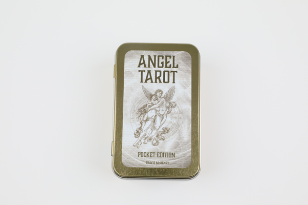 Angel Tarot Pocket Edition Tin Cards Rockpool