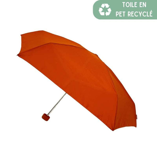 Box of mini manual umbrellas - Recycled PET colors