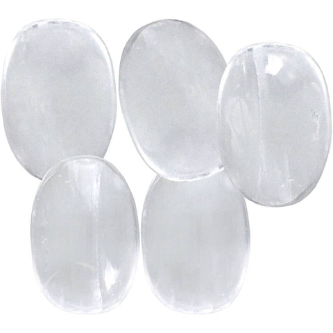 Worry Stones White Selenite (Pack of 12)
