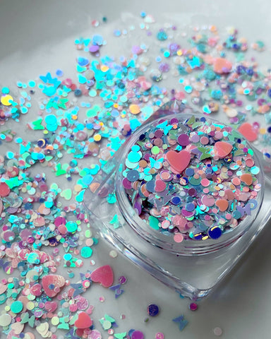 Lover Eras Tour Butterfly Heart Face and Body Glitter Gel