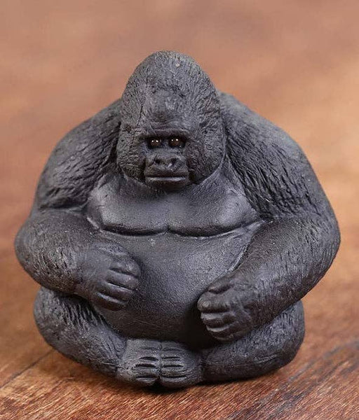 Gohobi Handmade Ceramic YiXing Clay Animals Ornament Tea pet