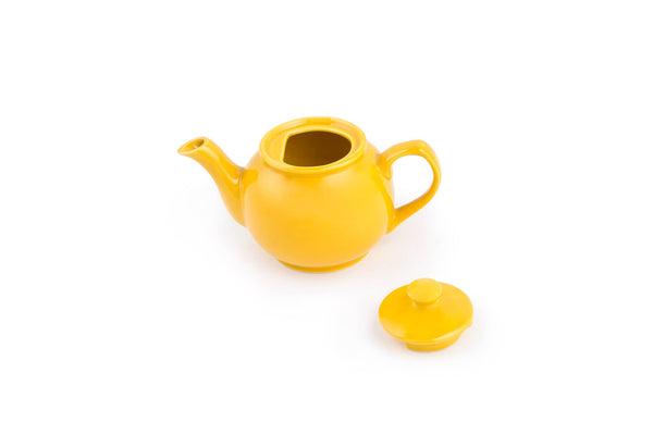 Fox Run Earthenware Teapot, Yellow, 37-Ounce