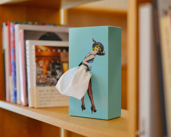 Flying Skirt Tissue Box