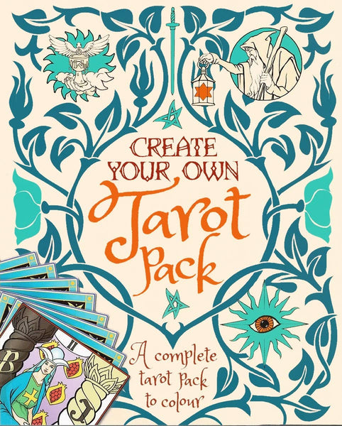 Create Your Own Tarot Deck: Full Set of Cards to Color