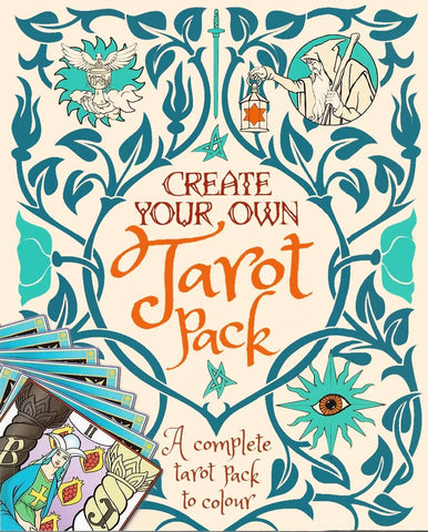 Create Your Own Tarot Deck: Full Set of Cards to Color