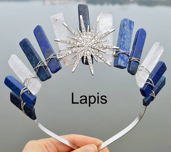 Sun Natural Stone Headband