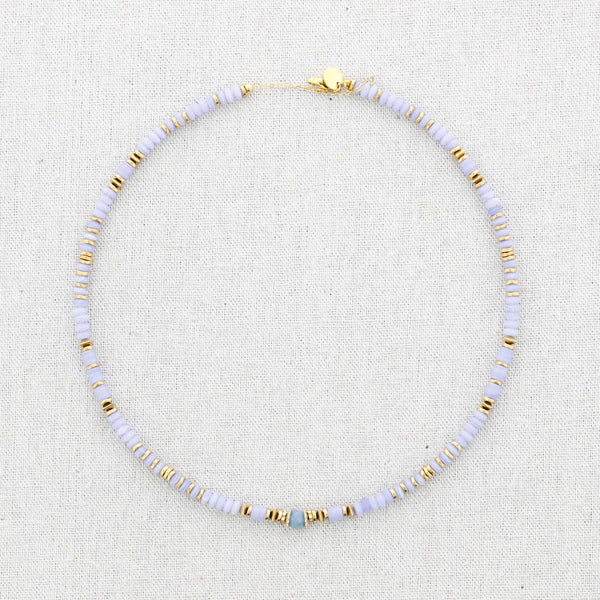 Stone Steel Necklace