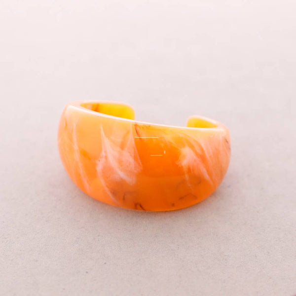 Rigid Open Resin Bracelet