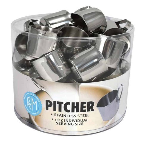 Pitcher S/S 1oz Bucket /36