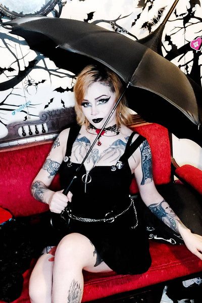 Batwing Pagoda Umbrella [MIDNIGHT BLACK]