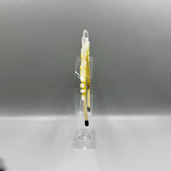 Irregular Quartz Wrap Headband