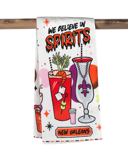 Kitchen Towel - We Believe in Spirits