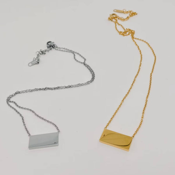 "11:11" Charm Pendant Stainless Steel Necklace - FGS