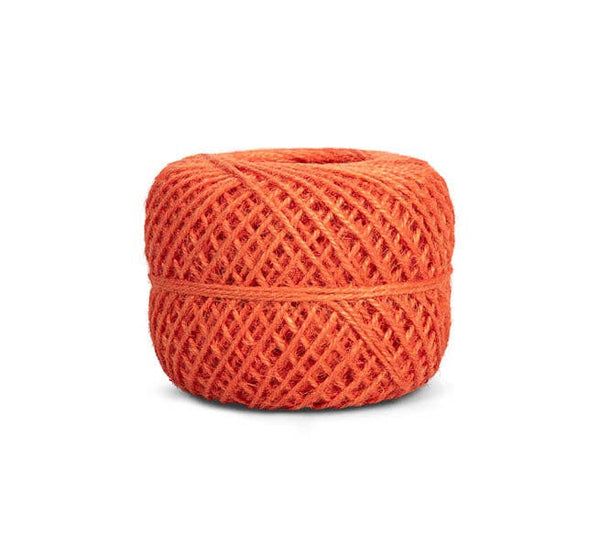 BRITISH COLOUR STANDARD - Jute Twine Ball in Spanish Orange