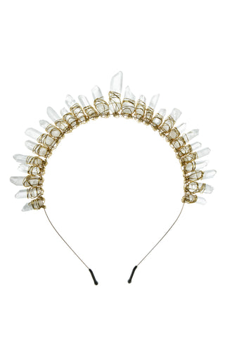 Irregular Quartz Wrap Headband