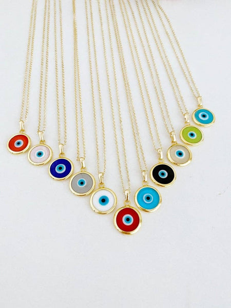 Murano Evil Eye Necklace, Evil Eye Jewelry, Glass Murano Bea