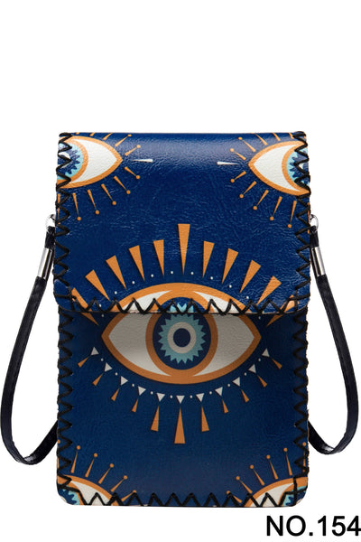 Evil Eye Printed Crossbody HB0580 - NO.154