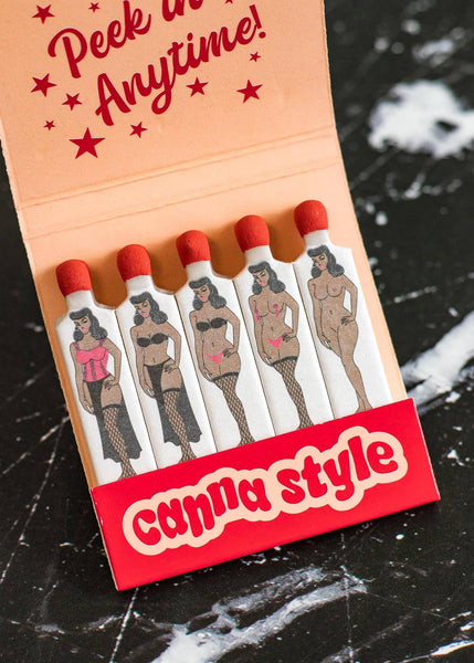 BURLESQUE MATCHBOOK