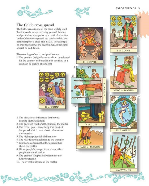 Create Your Own Tarot Deck: Full Set of Cards to Color