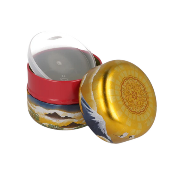 2.8oz Tea Canister Mt Fuji Gold JP (1/100)