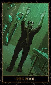 tarot movie monsters Universal Monsters Tarot Deck and Guidebook