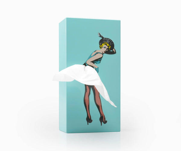 Flying Skirt Tissue Box