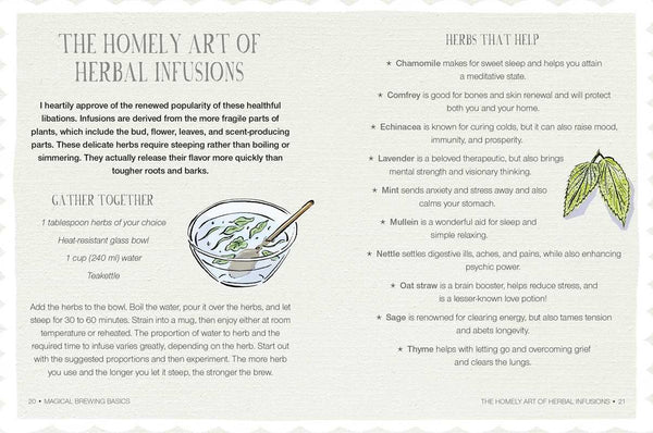Wiccan Teas & Brews by Cerridwen Greenleaf