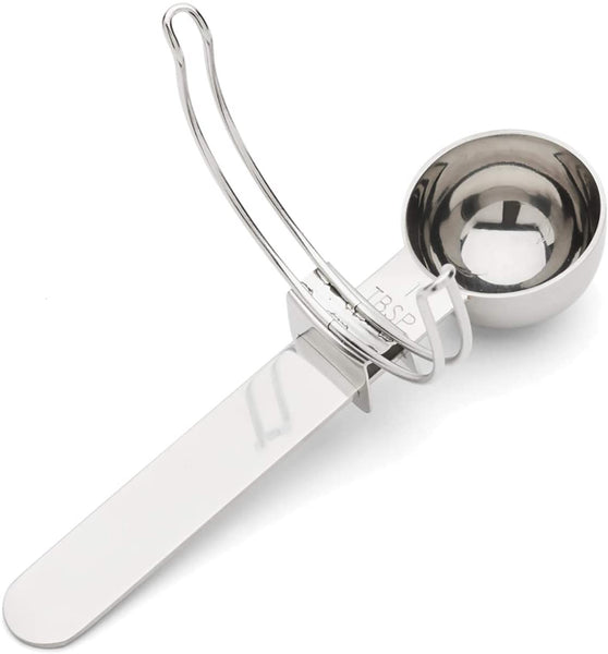 Jarware Coffee Scoop Wide Mouth Mason Jar, Stainless Steel