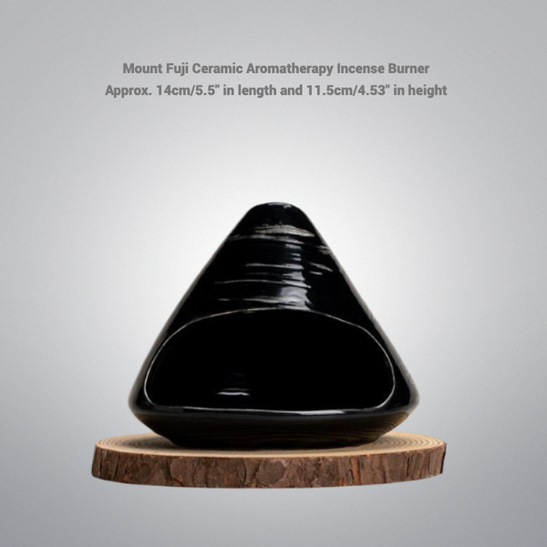 Mount Fuji Ceramic Aromatherapy Incense Burner